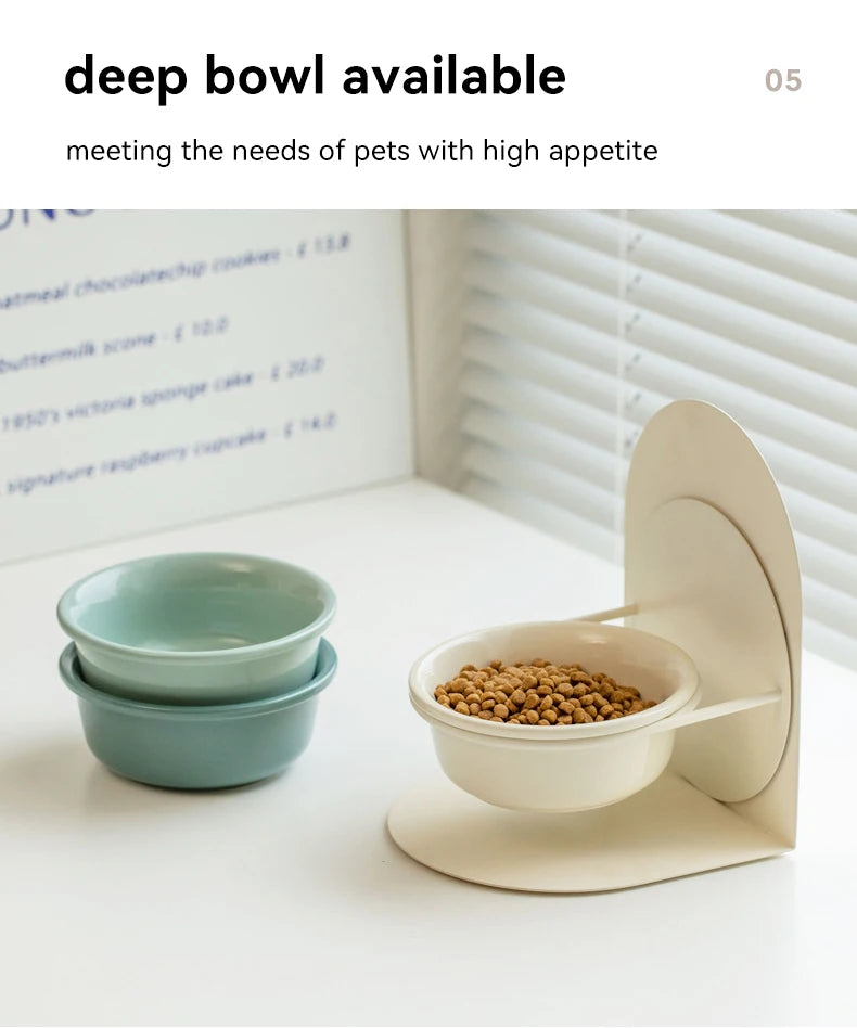 Detachable pet cat and dog bowl