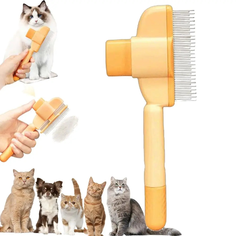 Dog Hair Remover Brush Cat Dog Hair Grooming And Care Comb For Long Hair Pet Removes Hairs Cleaning Bath Brush Supplies
