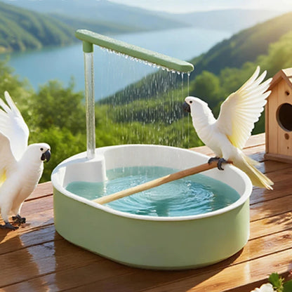 Parrot Automatic Bird Bath Tub