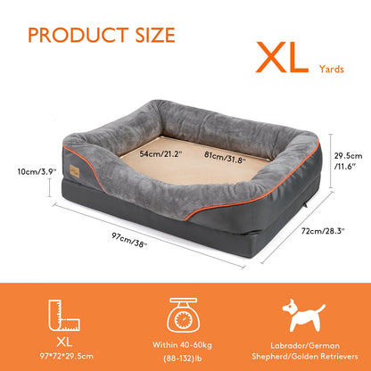 Large Dog Bed Soft