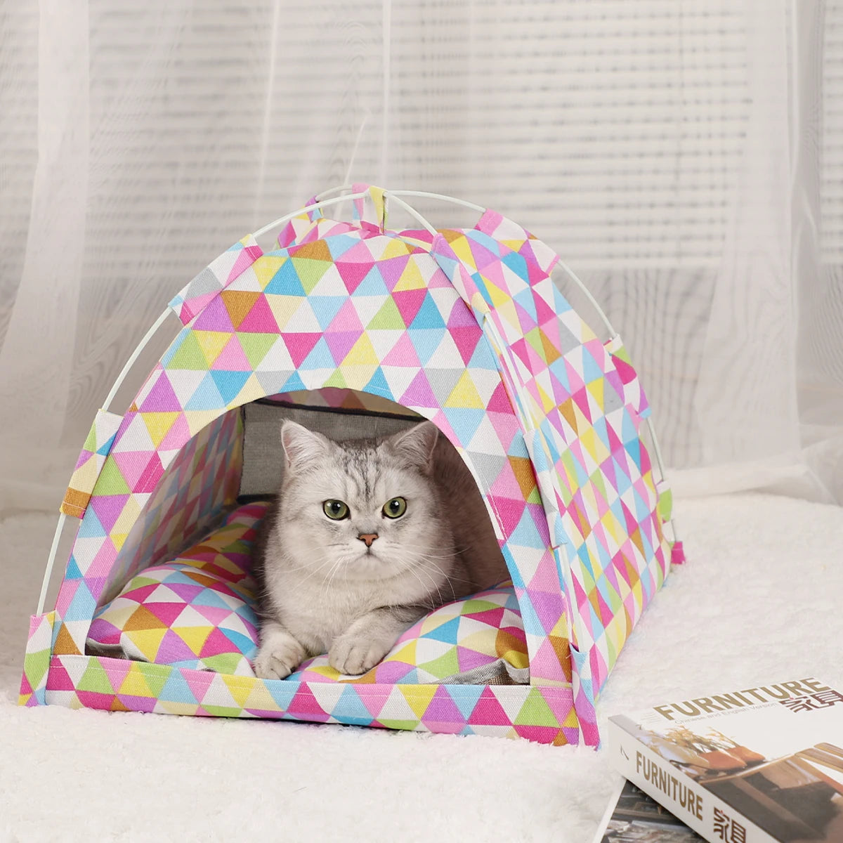 Tent Bed Cats