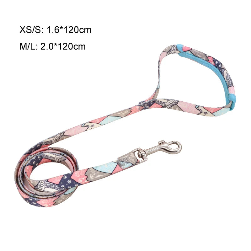 X-Shaped Harness and Leash Set