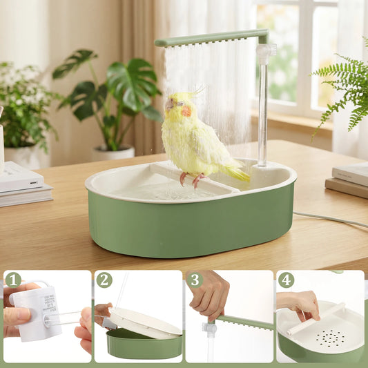 Automatic Shower Bird Cage