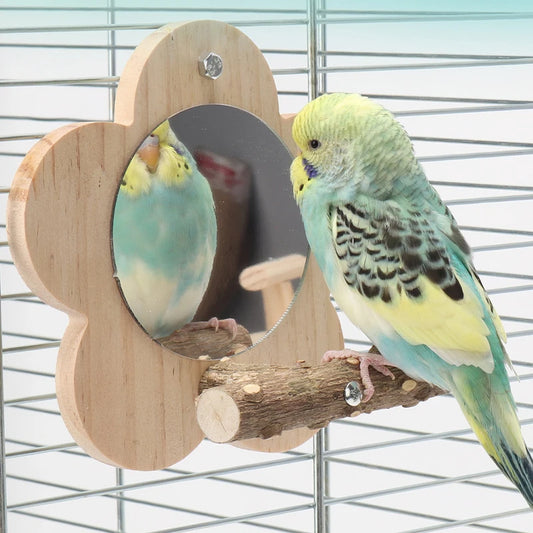 Wooden Bird Perch