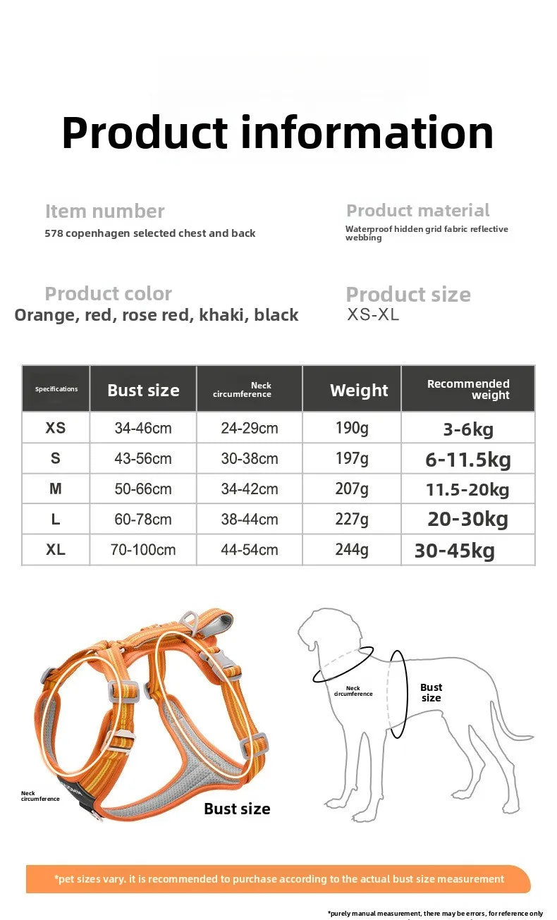 Dog Harness with Dual Handle