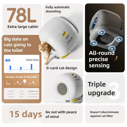 Self Cleaning Cat Litter Box