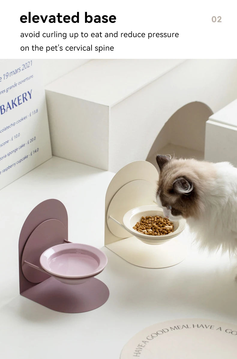 Detachable pet cat and dog bowl