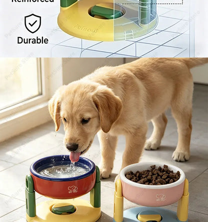 New Elevated Dog Bowl Adjustable