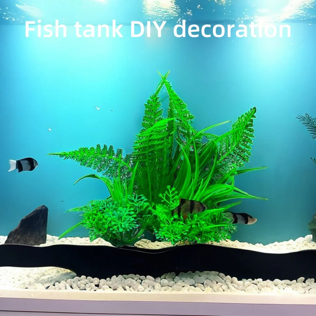 Simulation Plant Aquarium Artificial DIY