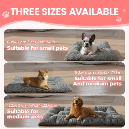 Extra-Large Plush Dog Crate Pad