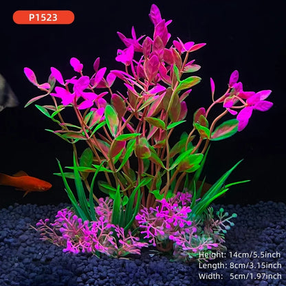 Simulation Plant Aquarium Artificial DIY
