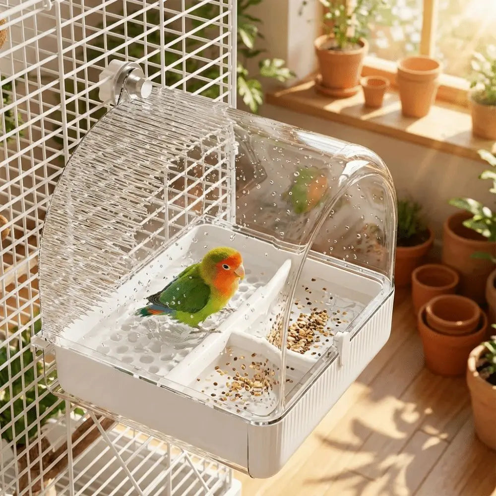 Splash Proof Food Holder Box