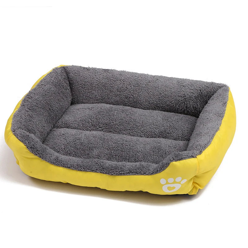 Soft Square Large Dog Bed