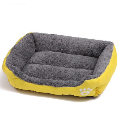 Soft Square Large Dog Bed