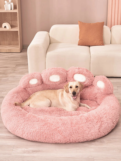 Winter Warm Fluffy Dog Bed