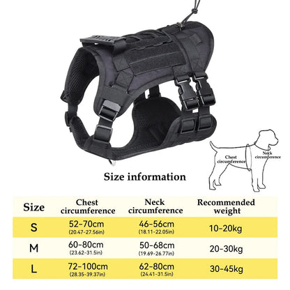 Harness And Collar For Medium Large Dogs