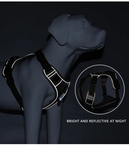 Medium Large Dog Harnesses Collar