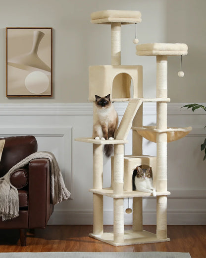 Large Cat Tree for Indoor Tall Tower