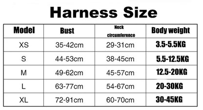 Large Dog Walk Out Harness