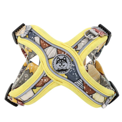 X-Shaped Harness and Leash Set