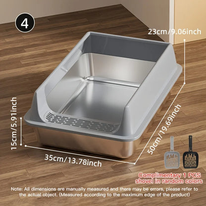 Stainless Steel Litter Box
