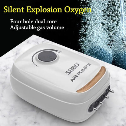 Ultra Silent Aquarium Air Pump