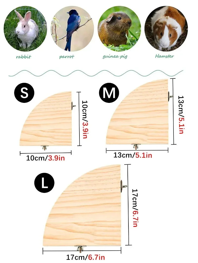Parrot Bird Wood Perch Stand