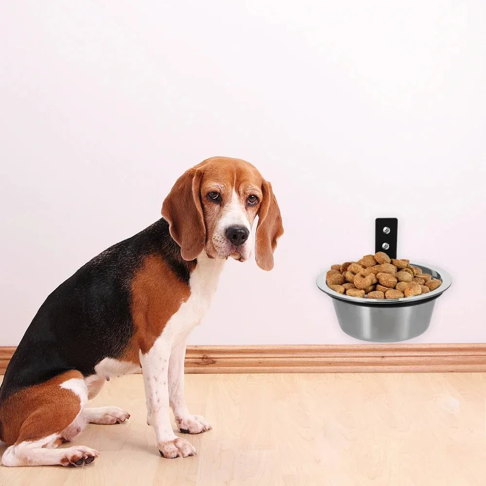 Wall Mounted Dog Bowl