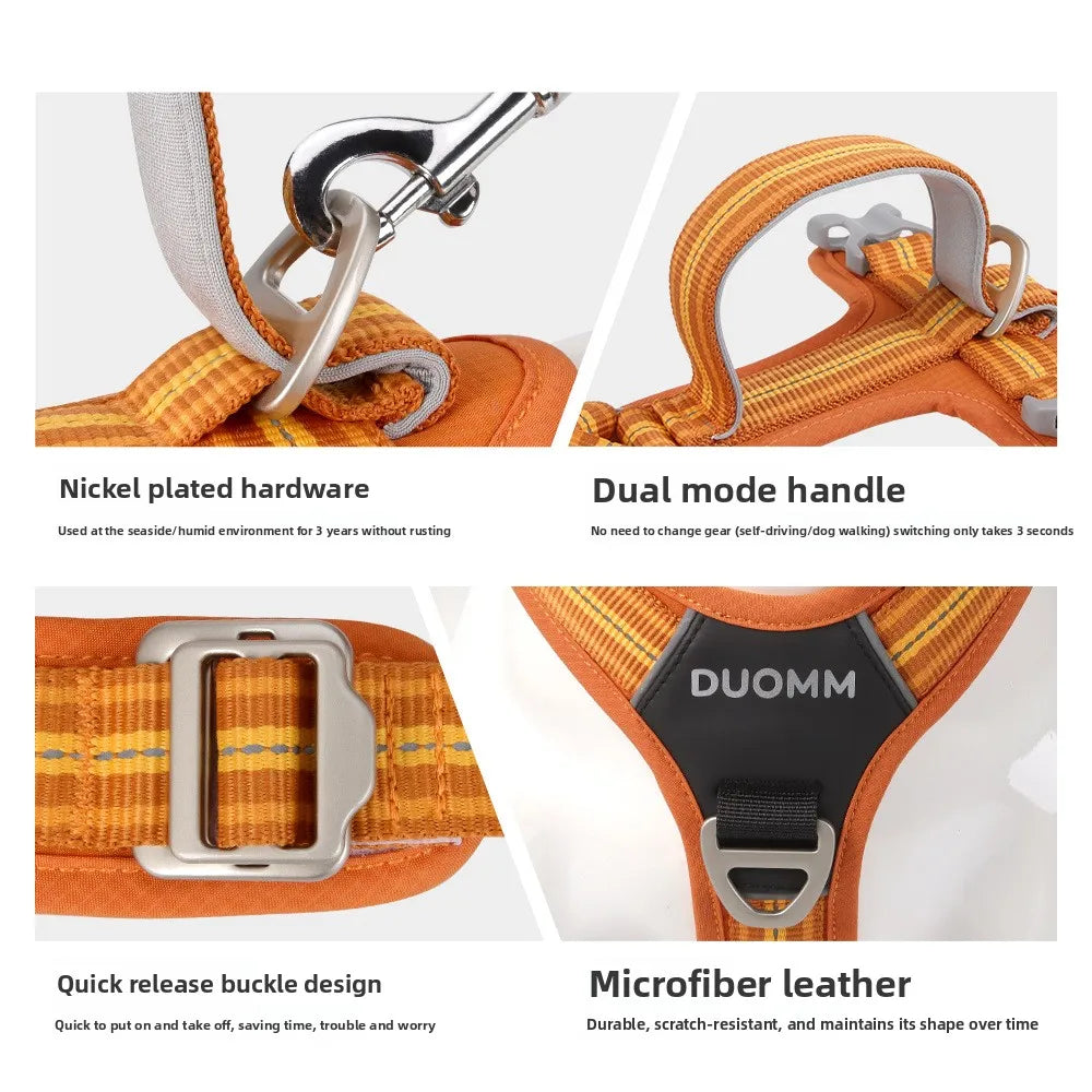Dog Harness with Dual Handle