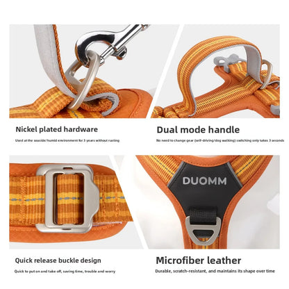 Dog Harness with Dual Handle