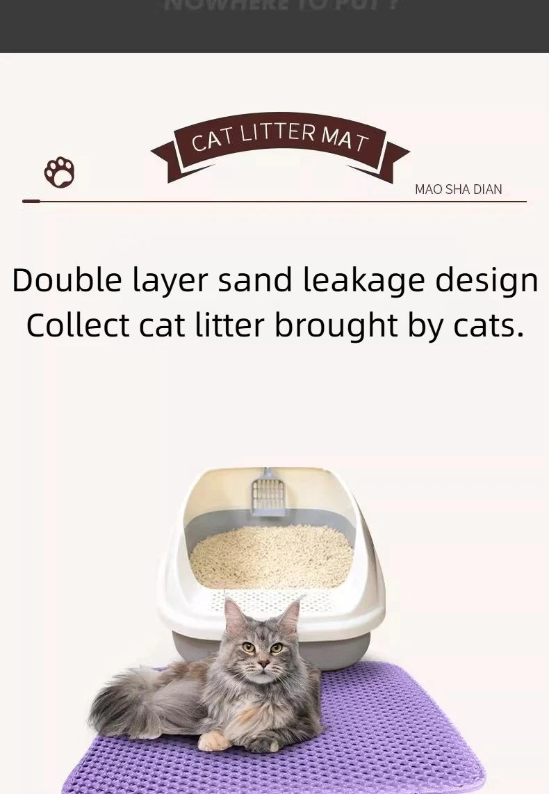Double Layer Pet Non Slip Big Litter Box