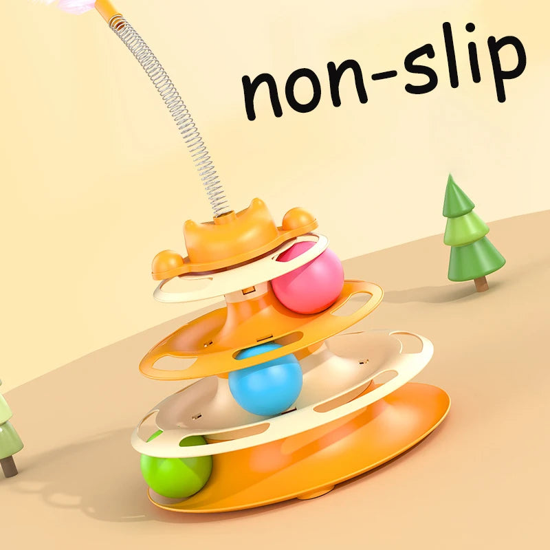 Turntable Track Roller Balls Toys