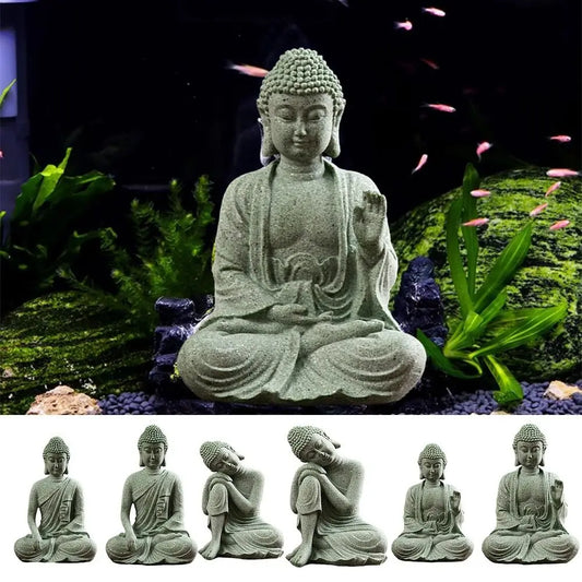 Buddha Fish Tank Decor