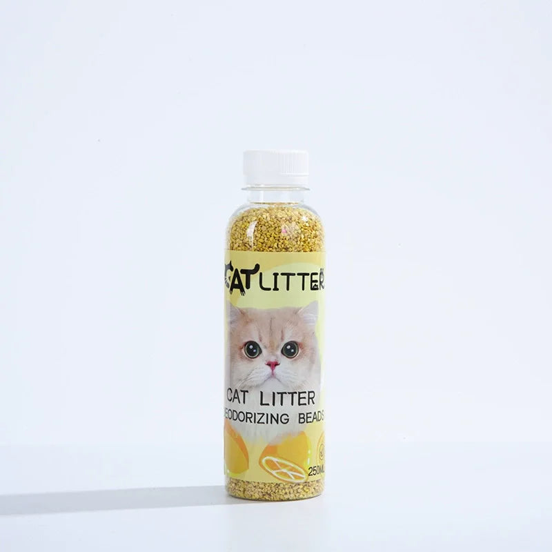 Bottle of Cat Litter Deodorizing Beads