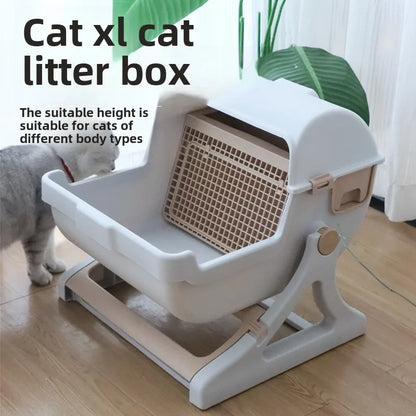 Semi-automatic Litter Box