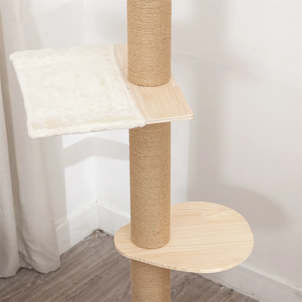 Adjustable Cat Tree House Cat Tower
