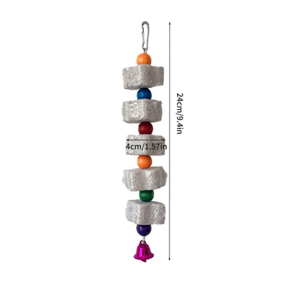 Parrots  Teeth Grinding Volcanic Rock Toy