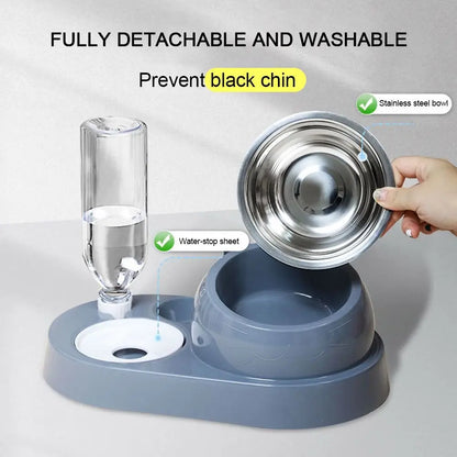 Food Container with Waterer  Feeder