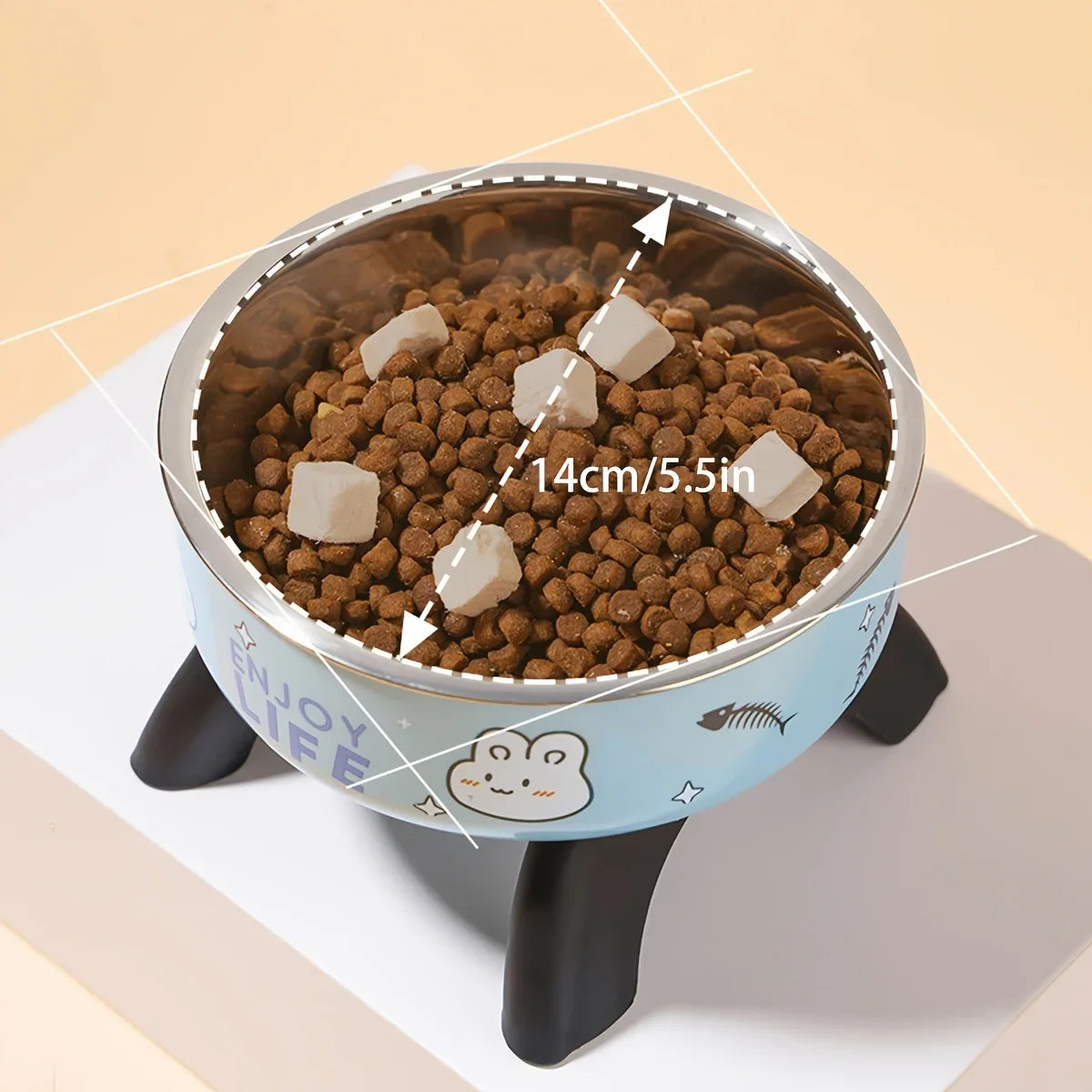 Stainless Steel Bowl – Anti-Tip