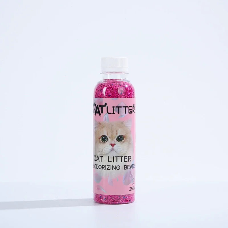 Bottle of Cat Litter Deodorizing Beads
