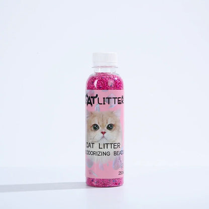 Bottle of Cat Litter Deodorizing Beads