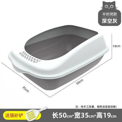 Automatic Self-Cleaning Fully Enclosed Smart Cat Litter Box
