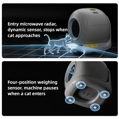 Self Cleaning Cat Litter Box