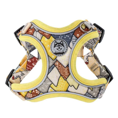 X-Shaped Harness and Leash Set