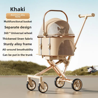 3 in 1 Pet Stroller for 20LBS Dogs