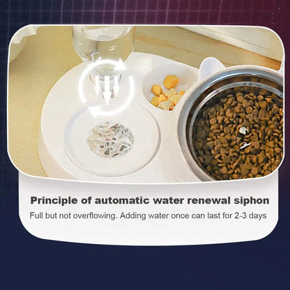 Food Container with Waterer  Feeder