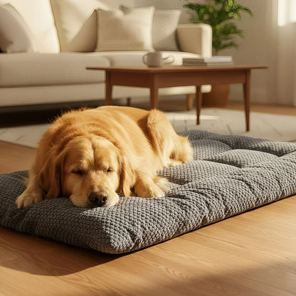 Extra-Large Plush Dog Crate Pad