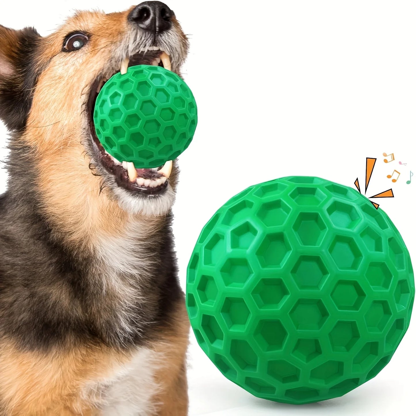Tough Natural Rubber Dog Chew Toy