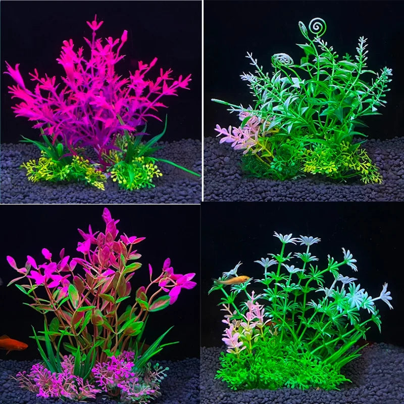 Simulation Plant Aquarium Artificial DIY