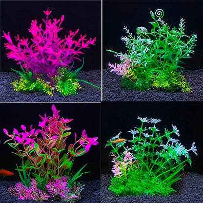 Simulation Plant Aquarium Artificial DIY